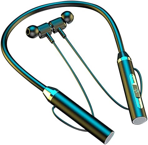 Halter pescoço sem fio Bluetooth fones de ouvido de esportes multifuncionais IN-EAR 5.0 unissex qn7