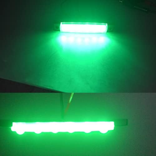 LITEBALL 3.8in LED LED GREEN LATERLER LUZES, INDICULAÇÃO DE INDICADOR DO SINAL VERIMENTO ABS EMPERMACO ABS para o