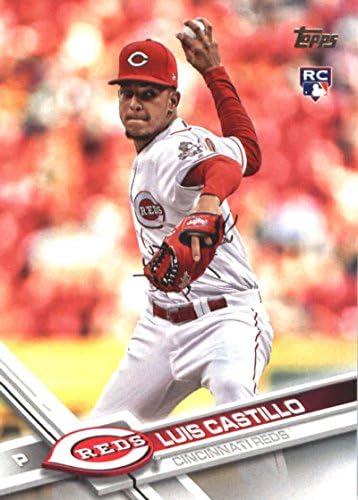 Série de atualização de 2017 US139 Luis Castillo Cincinnati Reds Baseball Rookie Card