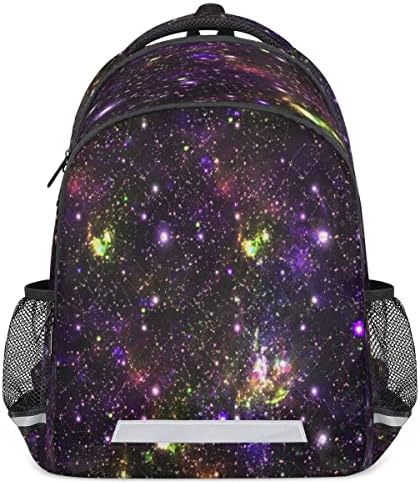 Constelações de Espaço CFPOLAR Mochila estudantil com laptop Compartment School Backpack For Mull Men Men estudantes estudantes adolescentes meninos meninos meninos