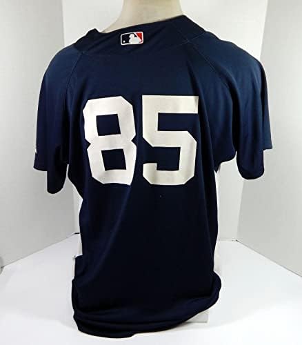 New York Yankees 85 Game usou Jersey Spring Training Practice Practice 4 - Jogo usado MLB Jerseys