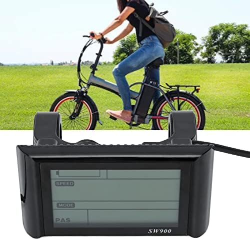 Display LCD de bicicleta elétrica NAROOTE, Funções leves de visita múltipla de bicicleta elétrica LCD Painel LCD Display 24V