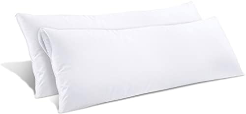 Utopia Bedding à prova d'água de Jersey Pillow Encasemente com travesseiro de corpo inteiro para dormir - pacote de 3