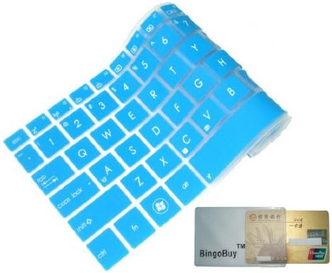 Bingobuy semi-azu-azul Ultra Thin Siliconcon Protector Cobertão de pele para Samsung ATIV NP510R5E NP370R5E NP470R5E NP880Z5E