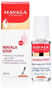 Mavala Stop desencoraja a mordida de unhas e sucção de polegar, 0,3 onças