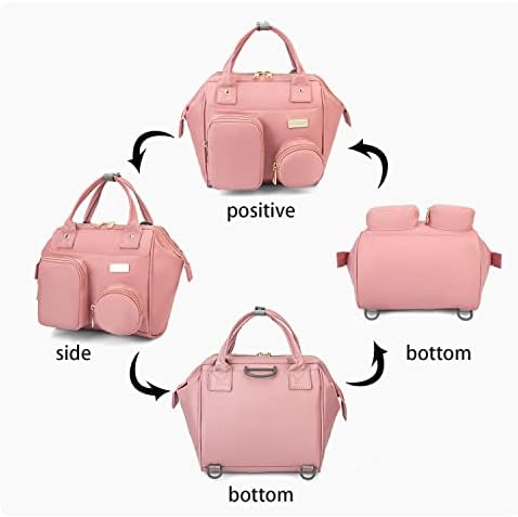 Lmbabter Backpack Backpack Backpack Mini-Função Multifuncional Mini Backpack de Bolsa de Diaper Smart para Externo