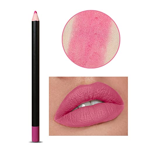 Lipstick caneta 19 cores Linha de gancho de lábio desenha facilmente os lábios de batom de lábios com duração de batom à prova