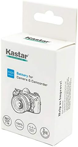 KASTAR 4-Pack CGR-D08s Bateria e Charger USB LTD2 Compatível com Panasonic NV-DS11, NV-DS11en, NV-DS11ena, NV-DS11ENC,