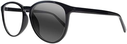 Óculos de leitura fotochrômica de transição bifocal para homens e mulheres de grandes dimensões de molduras ovais leitores de óculos de sol