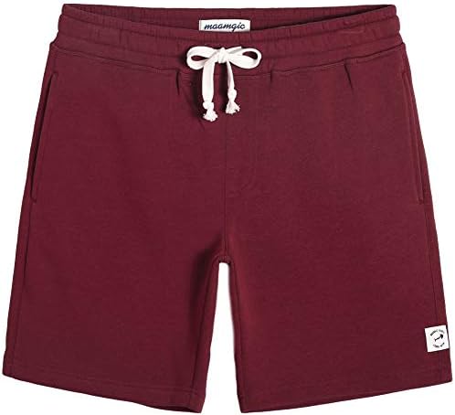 Paica de lã de masculino maamgica shorts frontais planos 9 shorts casuais de bolso atlético de pocket sportswear curto