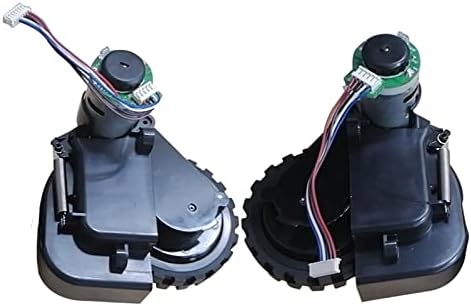 Axni Robot Roda direita Roda esquerda compatível com o Explorer Tefal Serie 20 RG6871, Compatível para Isweep X3 Rodas de Cleaum Robótica Acessórios de Peças Acessórios