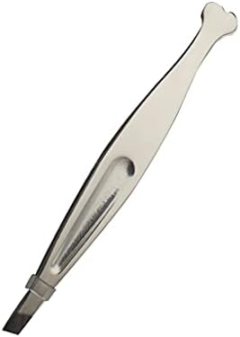 N/A Profissional Eybrow Tweezers Remoção de cabelo Oblíquo alicate para sobrancelha barbada Ferramenta de maquiagem de clipe