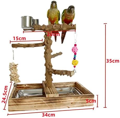 Ｋｌｋｃｍｓ Bird Playground Peraiceet Bird Playpen para Canários Lovebirds Cockatiel