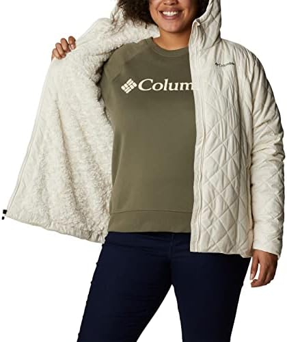 Jaqueta com capuz de cobre feminina de Columbia