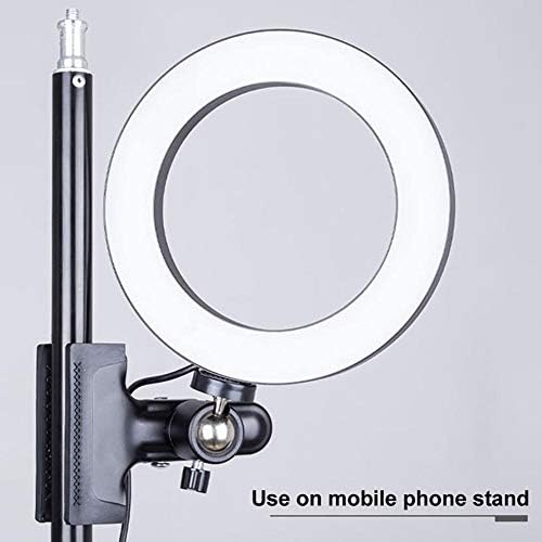 Luzes de preenchimento de 20cm de 20cm para o telefone móvel brilho do computador Luzes de selfie ajustáveis ​​LIVRES VÍDEO
