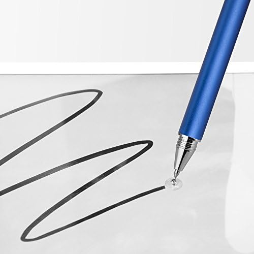 Caneta de caneta de ondas de ondas de caixa compatível com Motorola Edge 30 Fusion - caneta capacitiva da FineTouch, caneta de caneta super precisa para a borda da Motorola 30 Fusion - Metallic Silver