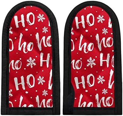 Huiacong Christmas Pan Hanking Sleeve 2 peças Red Hot Handleds Handal