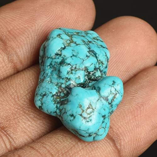 Raw Gems Raw Turquesa Stone 36,50 Ct Certificado Natura