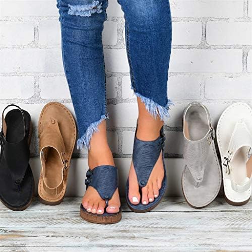 Sandálias Nulairt para Mulheres Wedge, New Comfy Platform Ring toe Sandal Summer Summer Travel Sapatos de Viagem de