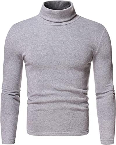 Camisas de flanela masculinas de jeke-dg para mulheres aquecidas de gola alta quentes camiseta de camiseta de pullocatinho de manga comprida com casacos de jaqueta de barracão de fundo superior