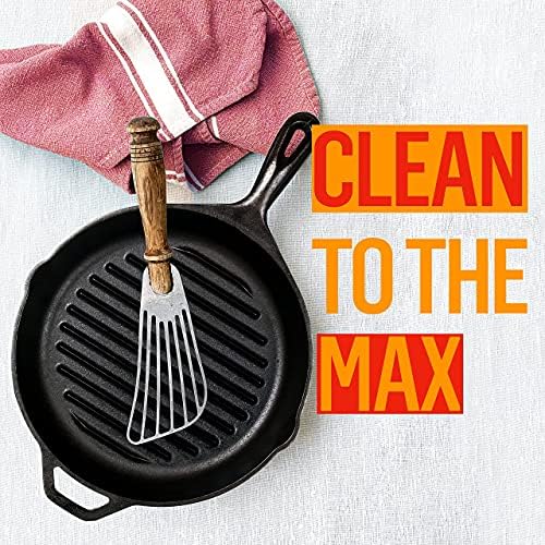 Giant Lion Griddle Master Max - Pontedura líquida de alimentos poderosa e limpador de grelha 32 oz.