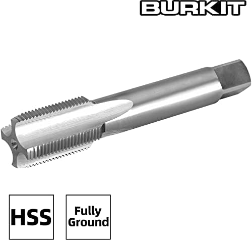 Burkit M33 x 3 Treque Torne da mão esquerda, HSS M33 x 3,0 Máquina de caia reta Tap Tap