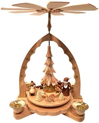 Alexander Taron 16072 Richard Glaesser Pirâmide - Papai Noel, Crianças e Toys Natural, Brown