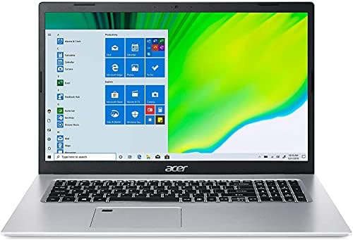 Acer 2022 Alto desempenho Aspire 5 Laptop - 17,3 FHD IPS - 11º Intel i7-1165g7 Iris XE Graphics - 20 GB DDR4-512GB SSD - WiFi 6 Bluetooth RJ -45 - Backlit KB com FP Reader - Win 11 Pro W/32GBB