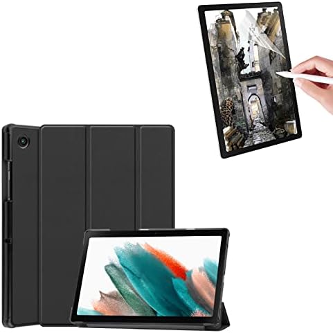Pacote-Junfire Samsung Galaxy Tab A8 10,5 polegadas Tampa Inteligente 2022 e Protetor de Tela de Paperfeel
