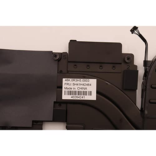 Nodrlin Novo para Lenovo ThinkPad X1 Extreme Gen 5 Refrigere o fermentador do ventilador 5H41H42464 5H41H42463 5H41H42462