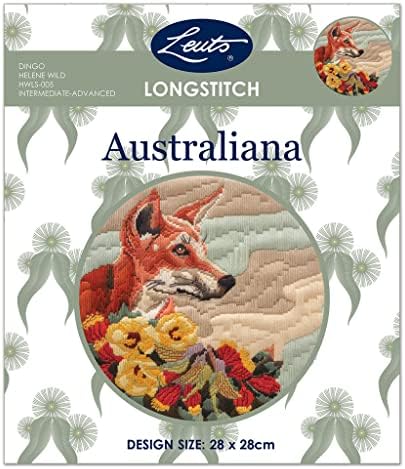 HELENE WILD Australian Long Stitch Kit Dingo, incluindo threads