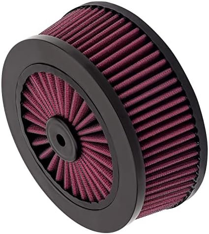 AHL Red Air Filter Element Compatível com Harley Touring Street Road Road Rota King Sofrail Dyna FXDLS FXR