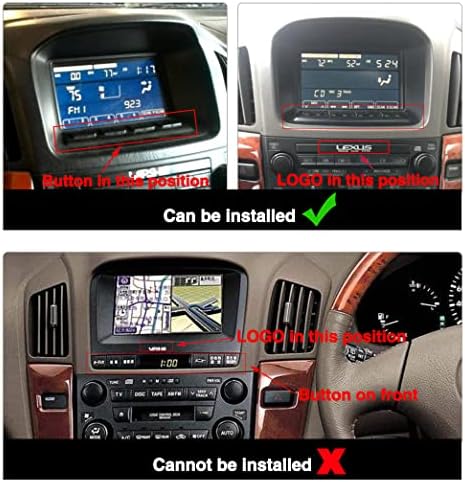 FalloStar Android 11,0 Octa-Core Car Rádio estéreo construído em Apple CarPlay Android Auto para Lexus RX300 XU10 1997-2003 GPS Navigation