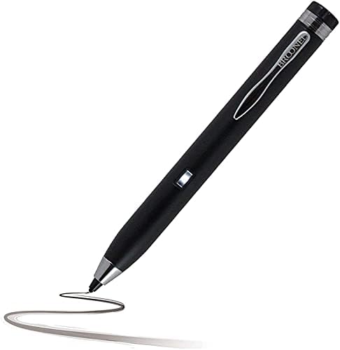 Caneta de caneta ativa digital de Broonel Black Point - compatível com comprimido Happybe 10