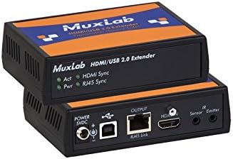 MUXLAB HDMI USB 2.0 MELHORES KIT 500457 | HDMI USB 2.0 HDBT 4K60 Video Extender KIT