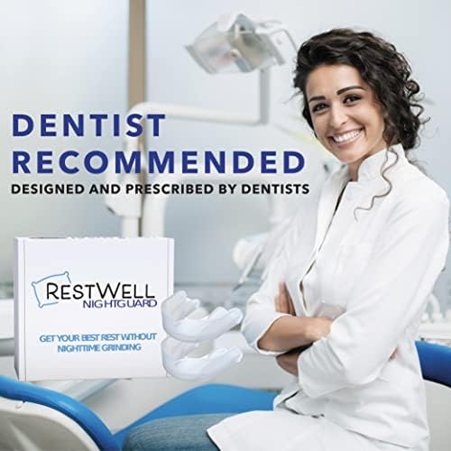 Restwell Kids Dental Nightguard para retirar e cerrar o alívio, guarda noturna, protetor de dentes anti -moagem
