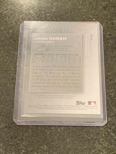 2020 Bowman Platinum Jarren Duran Auto Boston Red Sox Autograph Rookie Card /150 - Cartões de estreia cortados de beisebol