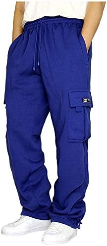 Calças de carga Jorasa para homens em forma de carga esticada calça de trabalho casual sólido calças leves com calças leves