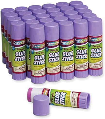 Creatative Street Glue Stick, 30 pacote, .28 onças, branco