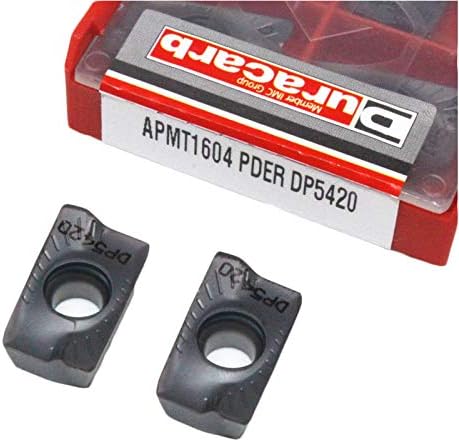 FINCOS 10PCS APMT1604PDER DP5420 INSERIR DE CARBIDO DE CARBIDA INSIXA DE FACOS CNC Torneamento de torno de torno para moagem