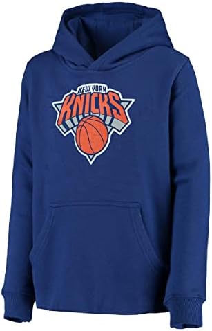 LOUTA EXTERSTUFF YOUNH NEW YORK Knicks Primary Logo Pullover Fleece Hoodie