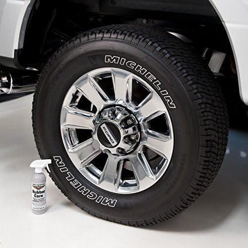 Molho de pneu em cerâmica, protetor de pneus, sem brilho de pneus, sem sujeira que atraia resíduos de 16,9 onças de acetinamento