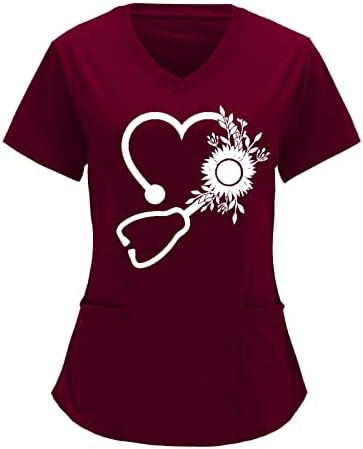 Camisetas para mulheres relaxadas modelas casuais de manga curta respirável v pesco