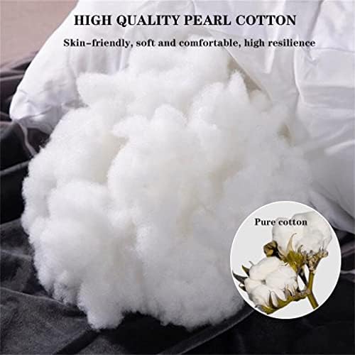 Almofadas de cabeceira de cor sólida SJWA, algodão removível de algodão preenchido com algodão grande travesseiro traseiro