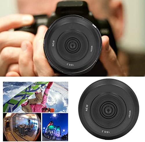 Lente Ultra Fin para a câmera Z50 Z6 Z7 Z6 II, 18mm F6.3 Z Mount Lens construída no sensor APS C, para retratos, cenários, viagens, flores, insetos, natureza morta, etc.
