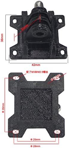 Mingchuan JMT 3D TPU Print Câmera de impressão Titular compatível com a câmera de ação GoPro 10,9 para IFLIGH XL