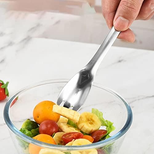 Salada de frutas Kichouse 1 Set Fork: Fruit Forks- Salada Garrafa de Salada S Solas .xx.cm PRODIÇÕES DE SOPA APETIDADE