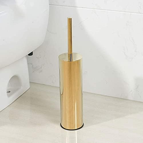 Pincel de vaso sanitário e suporte do vaso sanitário escova redonda redonda de aço inoxidável escova de vaso sanitário