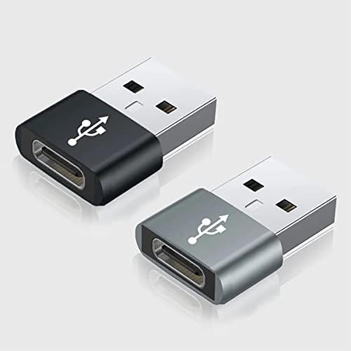 Usb-C fêmea para USB Adaptador rápido compatível com seu Google Pixel 6 Pro para carregador, sincronização, dispositivos