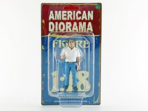 American Diorama 77443 Gerente mecânico Tim Figura para modelos de escala 1:18